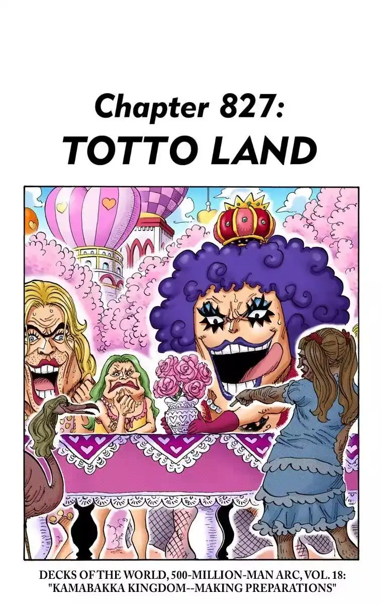 One Piece - Digital Colored Comics Chapter 827 1